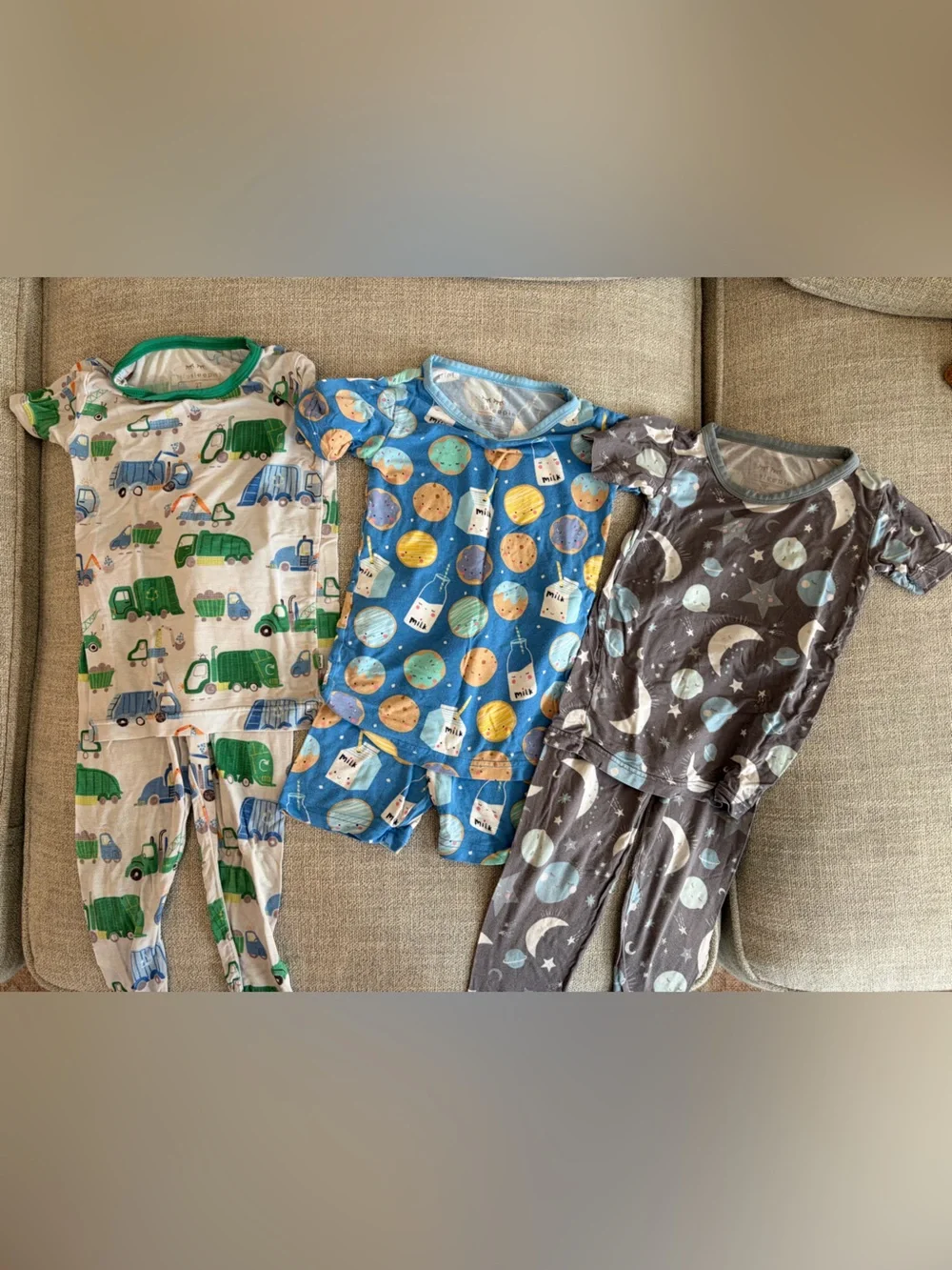 Little Sleepies Pajamas - 3 Pack of 2T Pajamas